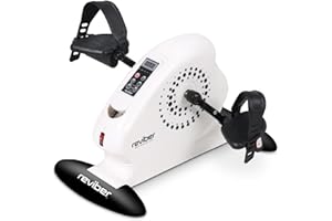 Reviber Mini Seated Motorized Exercise Bike , Foot Pedal Exerciser, Under Desk Bike, Desk Pedal Bike,.