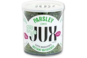 JUX Freeze-Dried Parsley 2-Pack Bundle | 100% Natural & Nutrient-Rich | Rehydrates Instantly for Cooking, Sauces & Garnishing | Long Shelf Life | Equals 37 Packets of Parsley | No Additives, Vegan