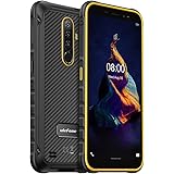 Ulefone Armor X8 Outdoor Smartphone ohne Vertrag, 4GB+64GB, 256GB Externe SD, Android 10 Handy IP68 Wasserdicht, 13MP Dreifac