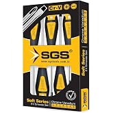 SGS Soft Series Tornavida Seti, Chrome Vanadium, 5 Par&ccedil;a, Cr-V, Sarı Siyah, Model SGS1645