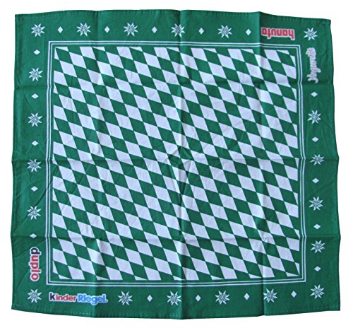 Preisvergleich Produktbild Ferrero - Oktoberfest - Kinder Halstuch ( grün ) - ca. 44 x 41 cm