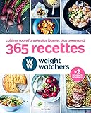 365 recettes Weight Watchers: légères gourmandes pour tous