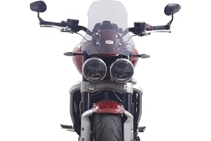 GP Kompozit For Rocket 3 R/GT 2010-2023 Compatible Windshield Windscreen Transparent 46 cm