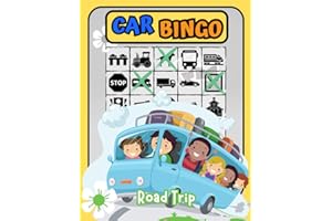 Car Bingo: road trip activities for kids - road trip games - travel games for kids ages 4-12 - travel bingo (car bingo game for travel kids, Band 1)