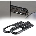 FSYHKJ 2PCS Side Turn Signal Light Cover Guard Fender Turn Signal Lamp Frame Bezel Trim Compatible with Suzuki Jimny 2019 2020 2021 2022 2023 2024 Exterior Accessories (Carbon Fiber Look)