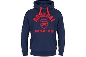 ARSENAL F.C. Arsenal FC - Herren Fleece-Hoody mit Grafik-Print - Offizielles Merchandise - Geschenk für Fußballfans - Blau