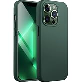 URUCHI iPhone 13 Pro 6.1 in&ccedil; ile Uyumlu İnce Sıvı Silikon Kılıf, 3 Katmanlı Yumuşak İ&ccedil; Astar, Tam Kaplamalı Darbe Emici Korum