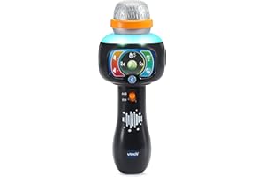 Vtech Baby Magisches Singspaß-Mikrofon – Interaktives Kindermikrofon mit 15 Liedern und Bluetooth zum Verbinden mit dem Musik-Player – Für Kinder von 2-5 Jahren