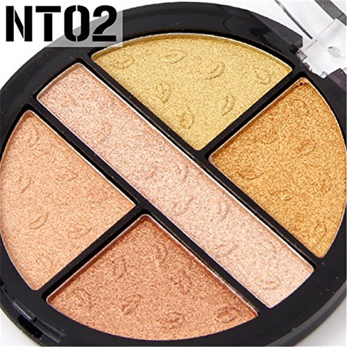 FantasyDay® Professionelle 5 Farben Lidschatten Palette Makeup Kit #2 - Ideal für Sowohl den Professionellen als auch Persönlichen Gebrauch