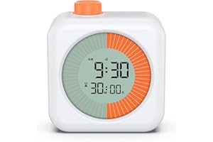 Ankilo cyfrowy zegar 3 w 1, funkcja alarmu z timerem, 60-minutowy timer dla dzieci, budzik krótkoterminowy, do domu, kuchni, łazienki, toalety, szkoły,