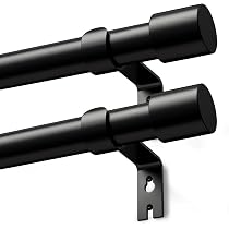 Verstellbare Gardinenstange – 81–305 Cm, Weiß, Inkl. Halterungen & Endkappen, Für Vorhänge Bis 14 Kg