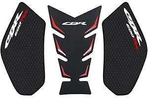 MOLUCI Engomada del Tanque Pegatinas Laterales Antideslizantes para Tanque de Combustible, Almohadilla de Tanque, Pegatina de Goma, para Ho&nda CBR600RR CBR 600 RR 2003-2006