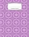 Produktbild Composition Notebook: Purple Intricate Flowers Wide Ruled Notebook (School Composition Notebooks, Band 13)
