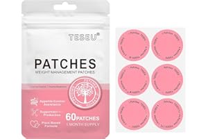 TESEU GLP Shape Support Patches, Gentle Natural Formula for Daily Wellness and Confidence, Body Patches for Women and Men