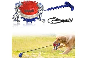 Anyingkai Outdoor Tug-of-War piłka z liny, zabawka dla psa, wielofunkcyjna zabawka do żucia dla psów, szczeniak, elastyczna piłka linowa, wielofunkcyjny klin