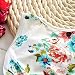 Zhuannian Baby Girls Sleeveless Flower Tulle Dress (9-12months, Green)