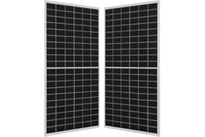 PLUSENERGY WCCSOLAR Pannello solare 410 W monocristallino 12 V 24 V 48 V per tutti i tipi di impianti solari