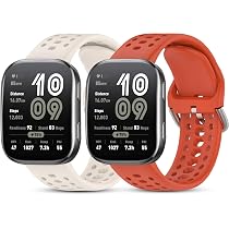 SenMore 2er Set Armband Für Amazfit Bip 6/5/Cheetah/Balance – 22mm, Silikon, Verstellbar, Wasserdicht