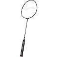 Li-Ning G - Force Superlite Max 10 Carbon Fibre Badminton Racket with Full Racket Cover | ltralite Carbon, Nano Power Frame & Precision Control Tech | 80 Grams | Maximum String Tension - 28lbs
