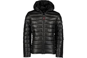 Geographical Norway Calender Men Hood - Giacca Cappuccio Uomo - Giacca Cappuccio Uomo - Giacca Vento A Maniche Lunghe Stagione Primavera Autunno Inverno