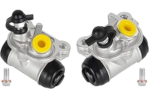 MAGORFAS Front Left & Right Brake Wheel Cylinders Fit for Honda Recon 250 TRX250 ES 1997-2020 45370-HM8-B41 45350-HM8-B41 ATV Drum Brakes