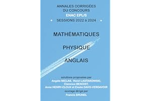 Annales corrigées du concours ENAC EPL/S