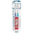 SENSODYNE Sensitive MultiCare Expert Twin Pack Soft Toothbrush Specially Designed for People with Pain Sensitive Teeth, Pack of 2