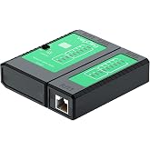 VegGieg RJ45 RJ11 Uyumlu CAT6 CAT7 CAT8 Poe Destekli Network Ethernet Kablo Test Cihazı