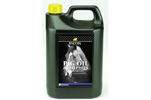 Lincoln Pig Oil & Sulphur - Horse Pony Care - 4 litre