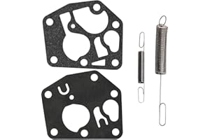 ZAMDOE 795083 495770 Vergasermembrandichtung 691859 692211 Reglerfedern Ersatz für Briggs & Stratton 5083 5083D 5083H 5083K Rasenmäher 3,5–4,5 PS Classic Sprint Quattro Motor