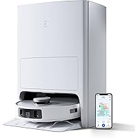 ECOVACS DEEBOT T20 OMNI 6000Pa Saugroboter, Auto-Mopp-Hebefunktion, Heißwasser-Mopp-Wäsche und Mopp-Trocknung, selbstentleere