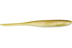 KEITECH Leurre Doux parfumé pour pêche au Bar SHAD Impact 4?