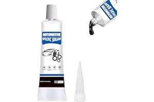 HSYPTI Karosseriekleber Schwarz, 100 ml Scheibenkleber Auto Karosseriedichtmasse, Schnelle Aushärtung, Hohe Temperaturbeständigkeit, Geeignet für Autotüren, Autofenster, Autodächer