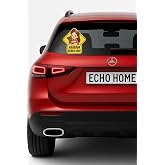 Araba Arkası Arabada Bebek Var Sticker Oto Sticker &ndash; Pembe Fiyonklu Oyuncaklı Kız Bebek