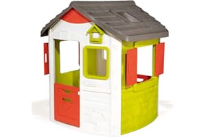 Smoby - Maison Neo Jura Lodge - Cabane de Jardin Enfant - Personnalisable avec Accessoires Smoby - 810500