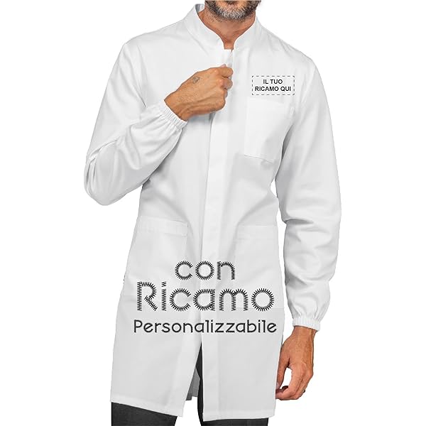 Camice Antiacido Laboratorio Chimica Camici Da Lavoro