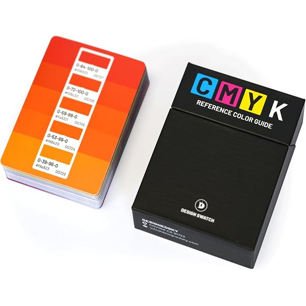 CMYK process color chart: A ready-to-use CMYK process color chart