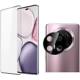 HONOR Magic 7 Lite İle Uyumlu Nano Esnek Ped Cam Ekran Koruyucu Ve Sert Siyah Lens Kamera Koruyucu