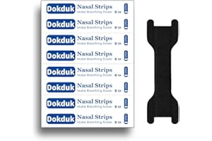 PONIZNO Cerotti Nasali -Large,66x19mm Nasali Antirussamento, Non Russare Cerotti Per Naso Antirussamento Contro il Russareper una Migliore Respirazione, Sonno (Large)