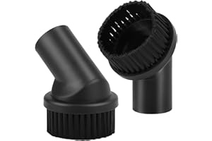 TOSAVGA 2 Pièces Brosses à Poussière 35 mm, Brosse Aspirateur Universel, Brosses d'Aspirateur Premium, Accessoires Aspirateur, Brosse à Poussière Aspirateur pour la Plupart des Marques