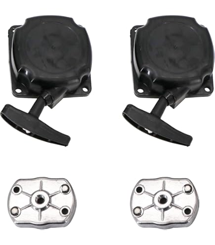 Lot De 2 Têtes De Débroussailleuse Universelles En Aluminium Double Tete De Ligne En Nylon Bobine De Ligne Accessoire De Debroussailleuse 82773619