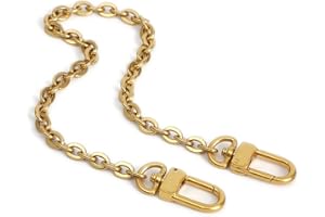 Xiazw Fine Purse Chain Shoulder Strap Bag Accessories Charm Decoration (Antique Gold, 66cm)
