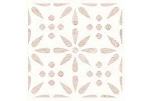 d-c-fix Fliesenaufkleber Wand – 6er Set Vintage Flowers (33 cm x 33 cm) - Klebefliesen für Küche, Bad & Küchenrückwand – selbstklebend & wasserdicht