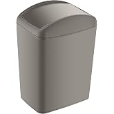 Smartware Soft &Ccedil;&ouml;p Kutusu D&ouml;ner Kapak 20 LT BEJ