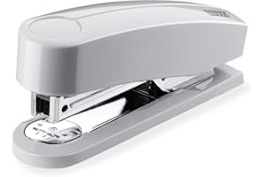 Novus B 2 zszywacz (25 arkuszy, metal/tworzywo sztuczne, w zestawie 200 zszywek) szary