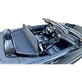 Aperta Black wind deflector compatible with BMW 3 Series E46 | Tailor made windblocker | Draft-stop | Windstopper BMW convertible