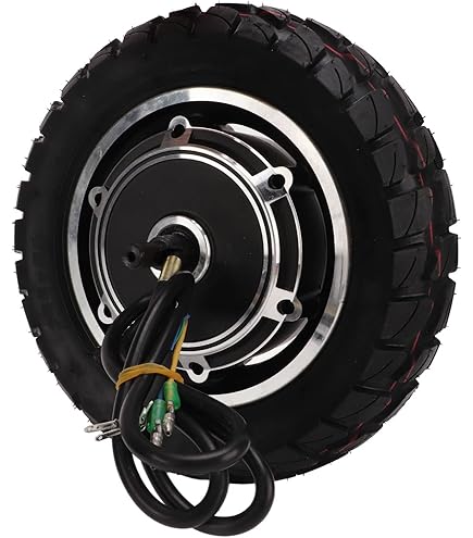 Moteur Roue 14 Pouces 5000W Pour Moto électrique - 48V/60V/72V - Double Capteur Hall - Neuf