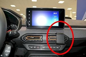 Brodit ProClip 855668 - Soporte de Coche para vehículos con Volante a la Izquierda, Apto para Todos los Soportes Brodit