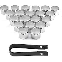 Copridado Ruota 19mm | 20 Pezzi Argento | Con Estrattore | Compatibili Con Auto | Polipropilene - Foto 12