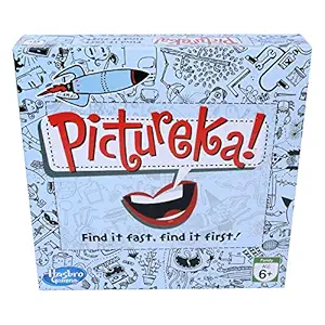 Hasbro Gaming Pictureka! Board Game for Family and Kids Ages 6 and Up, Indoor Classic Game, Pack Of 1, Multicolor